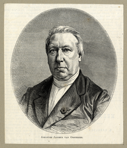 105970 Portret van J.J. van Oosterzee, geboren 1817, hoogleraar in de theologie aan de Utrechtse hogeschool ...